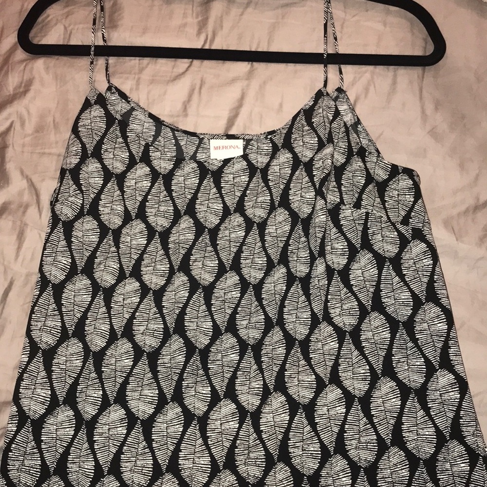 Sleveless Black Tank